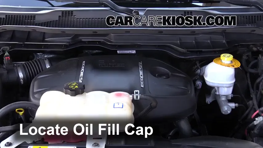 2015 Ram 1500 Laramie Longhorn 3.0L V6 Turbo Diesel Oil